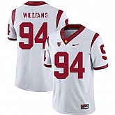 USC Trojans 94 Leonard Williams White College Football Jersey Dzhi,baseball caps,new era cap wholesale,wholesale hats